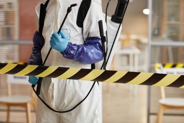 Professional Blood Cleanup technician working in Wakefield, NE